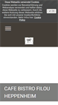 Mobile Screenshot of filou-heppenheim.de